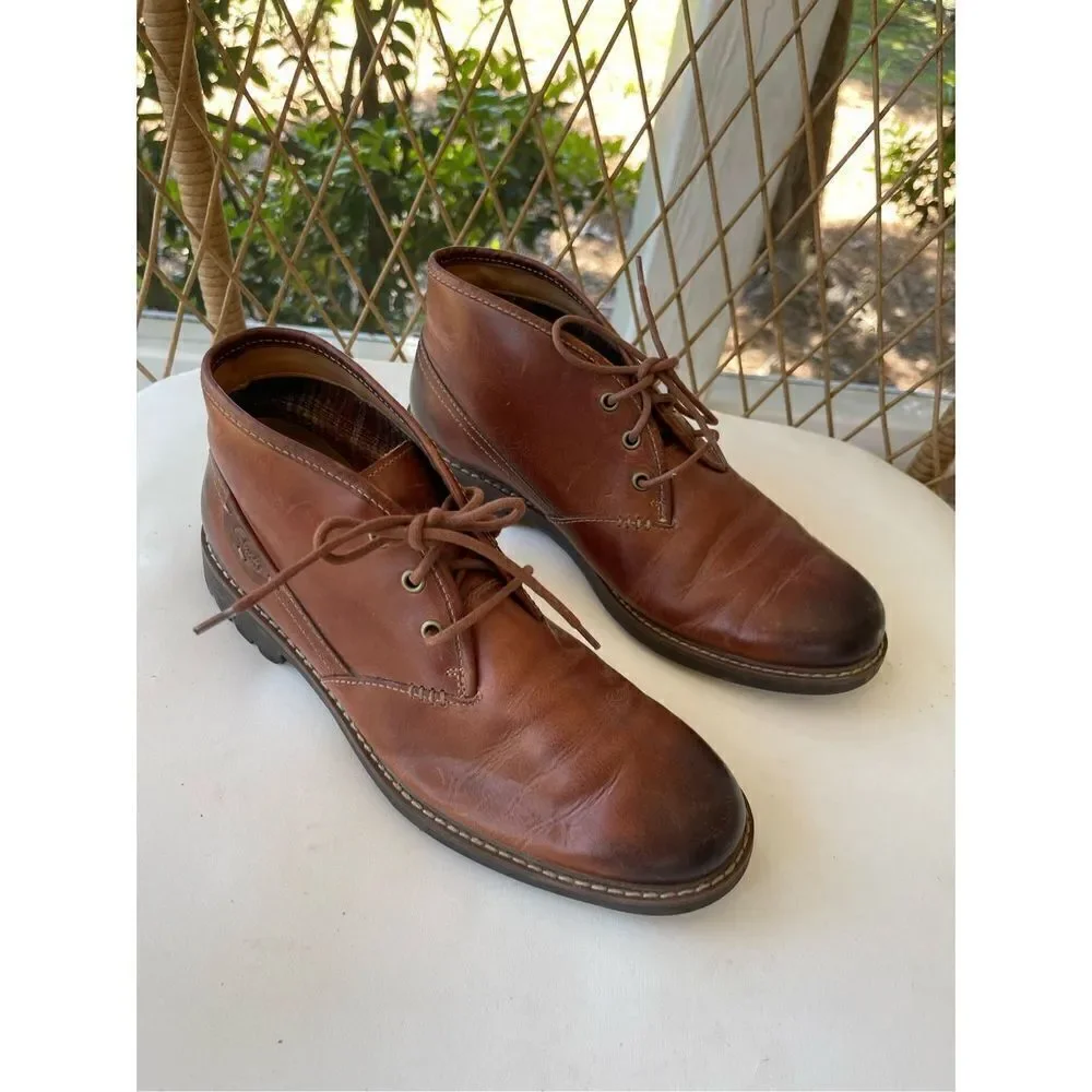 Clarks Men's Montacute Duke Leather Chukka Boots 03252 size 10